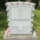 William and Lucy (Galvin) Cavanaugh - gravestone