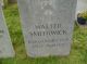 Walter Smithwick - headstone