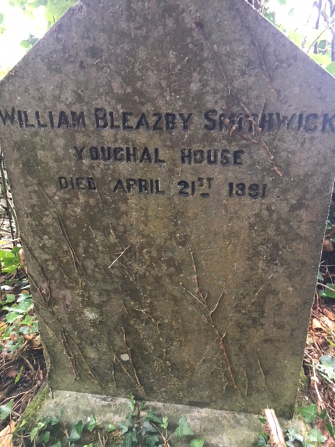 William Bleazby Smithwick - gravestone