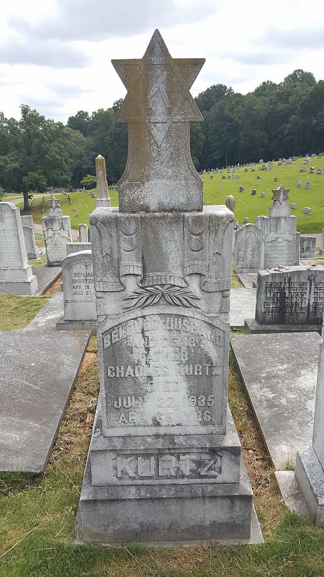 Charles Kurtz - gravestone